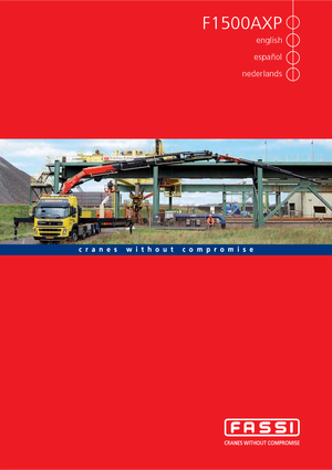 Macarale hidraulice de încărcare Fassi F 1500 AXP 28