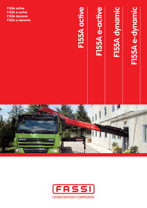 Macarale hidraulice de încărcare Fassi F 155 AC 2.23 e-dynamic