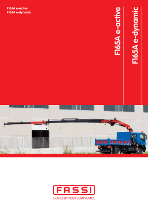 Macarale hidraulice de încărcare Fassi F 165 AC 2.25 e-dynamic