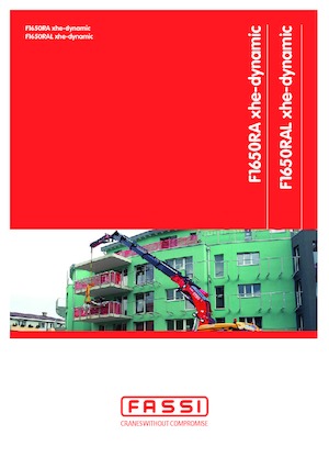 Macarale hidraulice de încărcare Fassi F 1650 RAL 2.28 xhe-dynamic