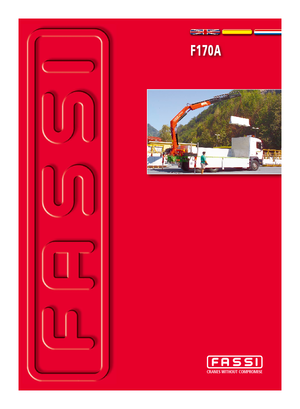 Macarale hidraulice de încărcare Fassi F 170 AC 22