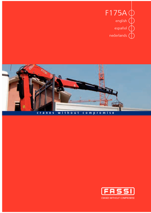 Macarale hidraulice de încărcare Fassi F 175 A 25