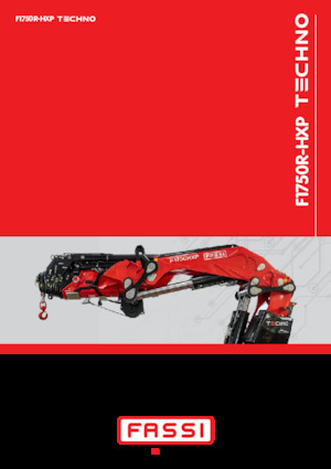 Macarale hidraulice de încărcare Fassi F 1750 RL 2.8 HXP Techno