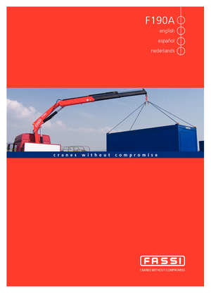 Macarale hidraulice de încărcare Fassi F 190 AC 23