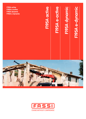 Macarale hidraulice de încărcare Fassi F 195 A 0.23 active