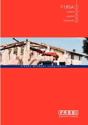 Macarale hidraulice de încărcare Fassi F 195 A 23
