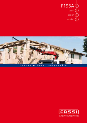 Macarale hidraulice de încărcare Fassi F 195 AC 26