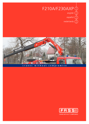 Macarale hidraulice de încărcare Fassi F 210 A 24