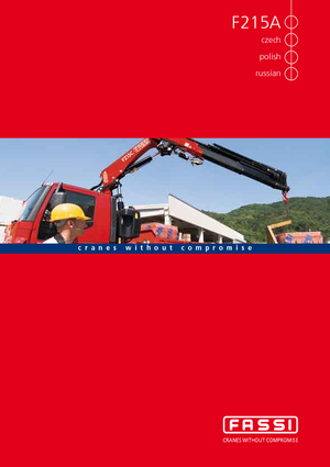 Macarale hidraulice de încărcare Fassi F 215 A 23