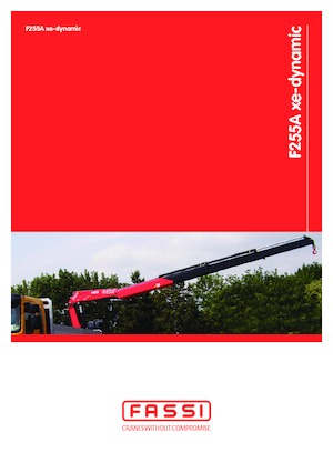 Macarale hidraulice de încărcare Fassi F 255 AC 2.25 xe-dynamic