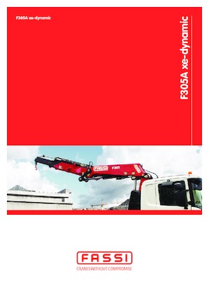 Macarale hidraulice de încărcare Fassi F 305 A 2.25 xe-dynamic