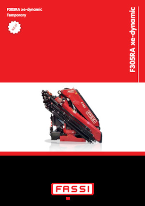 Macarale hidraulice de încărcare Fassi F 305 RA 2.22 xe-dynamic