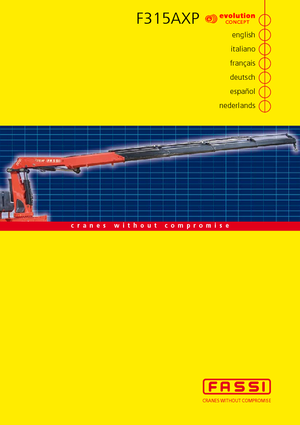 Macarale hidraulice de încărcare Fassi F 315 ACXP 24