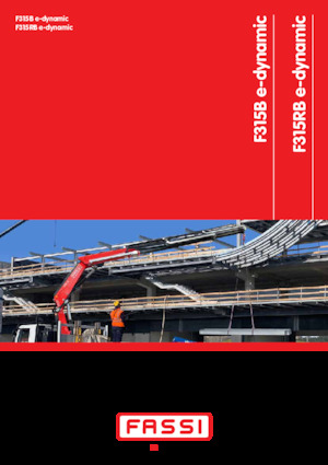 Macarale hidraulice de încărcare Fassi F 315 RB 2.22 e-dynamic