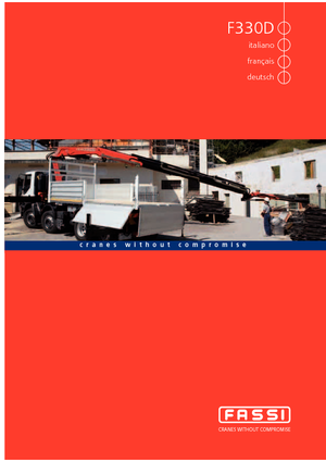 Macarale hidraulice de încărcare Fassi F 330 D 22