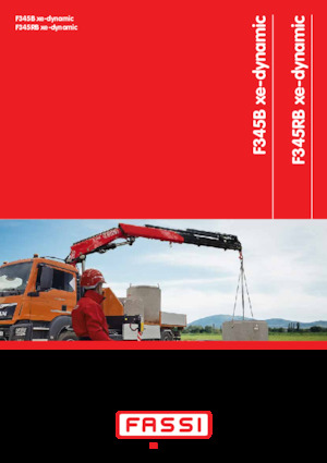Macarale hidraulice de încărcare Fassi F 345 B 2.22 xe-dynamic