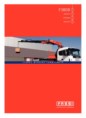 Macarale hidraulice de încărcare Fassi F 380 BC 25