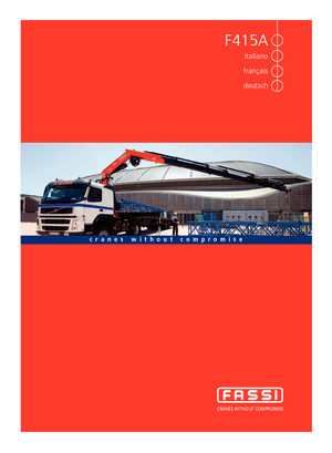 Macarale hidraulice de încărcare Fassi F 415 AC 25