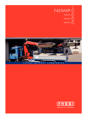 Macarale hidraulice de încărcare Fassi F 425 ACXP 26