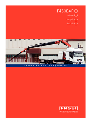 Macarale hidraulice de încărcare Fassi F 450 BCXP 25