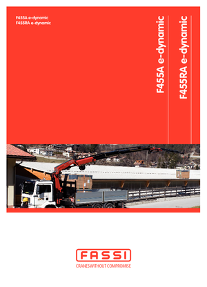 Macarale hidraulice de încărcare Fassi F 455 A 2.27 e-dynamic