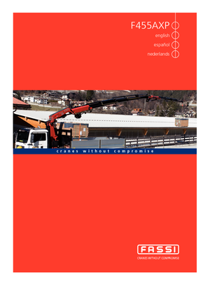 Macarale hidraulice de încărcare Fassi F 455 AXP 28