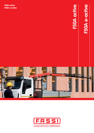 Macarale hidraulice de încărcare Fassi F 50 A 0.22 active