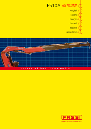 Macarale hidraulice de încărcare Fassi F 510 A 24