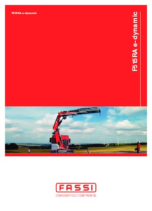 Macarale hidraulice de încărcare Fassi F 515 RA 2.24 e-dynamic