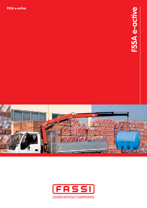 Macarale hidraulice de încărcare Fassi F 55 A 0.23 e-active