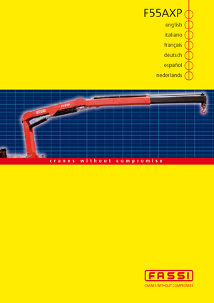 Macarale hidraulice de încărcare Fassi F 55 AXP 24