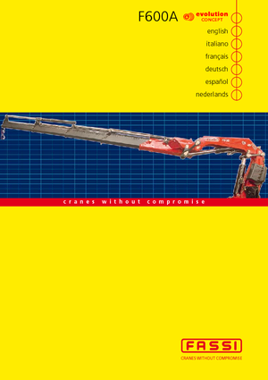 Macarale hidraulice de încărcare Fassi F 600 A 27