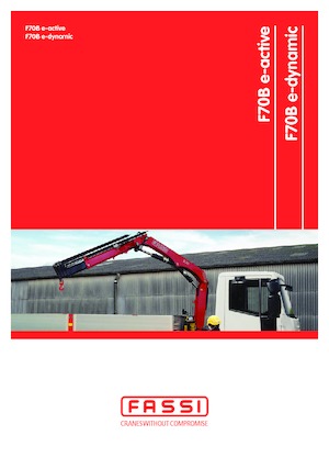 Macarale hidraulice de încărcare Fassi F 70 B 1.21 e-dynamic