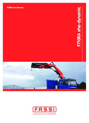 Macarale hidraulice de încărcare Fassi F 710 RA 2.22 xhe-dynamic