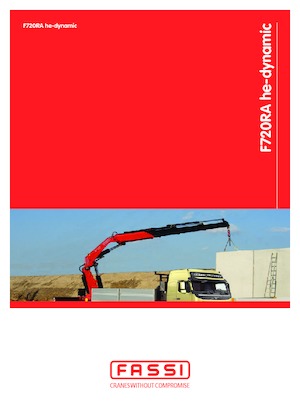 Macarale hidraulice de încărcare Fassi F 720 RA 2.25 he-dynamic