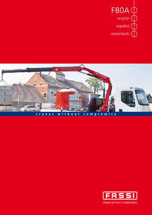 Macarale hidraulice de încărcare Fassi F 80 A 24