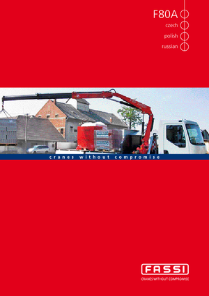 Macarale hidraulice de încărcare Fassi F 80 A 23