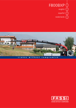 Macarale hidraulice de încărcare Fassi F 800 BXP 23