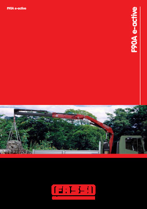 Macarale hidraulice de încărcare Fassi F 90 A e-active