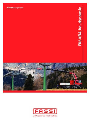 Macarale hidraulice de încărcare Fassi F 660 RA 2.25 he-dynamic