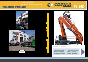 Macarale hidraulice de încărcare COPMA 2000 FS 24Z