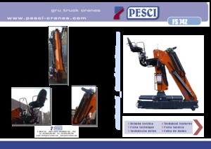 Macarale hidraulice de încărcare Pesci FS 74Z
