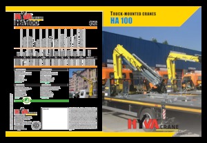 Macarale hidraulice de încărcare Hyva Crane HA 100