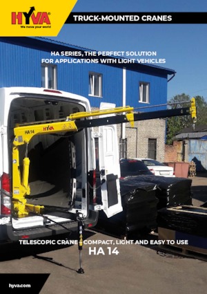 Macarale hidraulice de încărcare Hyva Crane HA 14 E2