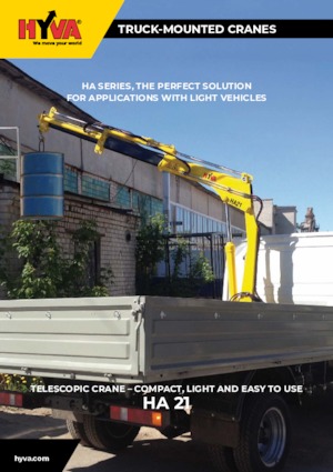 Macarale hidraulice de încărcare Hyva Crane HA 21 E2