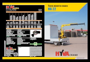 Macarale hidraulice de încărcare Hyva Crane HA 22