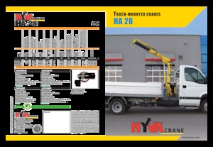 Macarale hidraulice de încărcare Hyva Crane HA 28