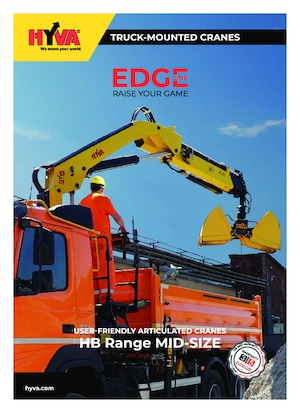 Macarale hidraulice de încărcare Hyva Crane HB 112 E2
