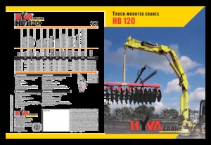 Macarale hidraulice de încărcare Hyva Crane HB 120 E1