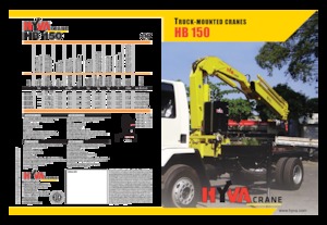 Macarale hidraulice de încărcare Hyva Crane HB 150 J2